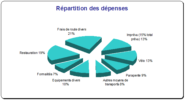 repartition des depenses