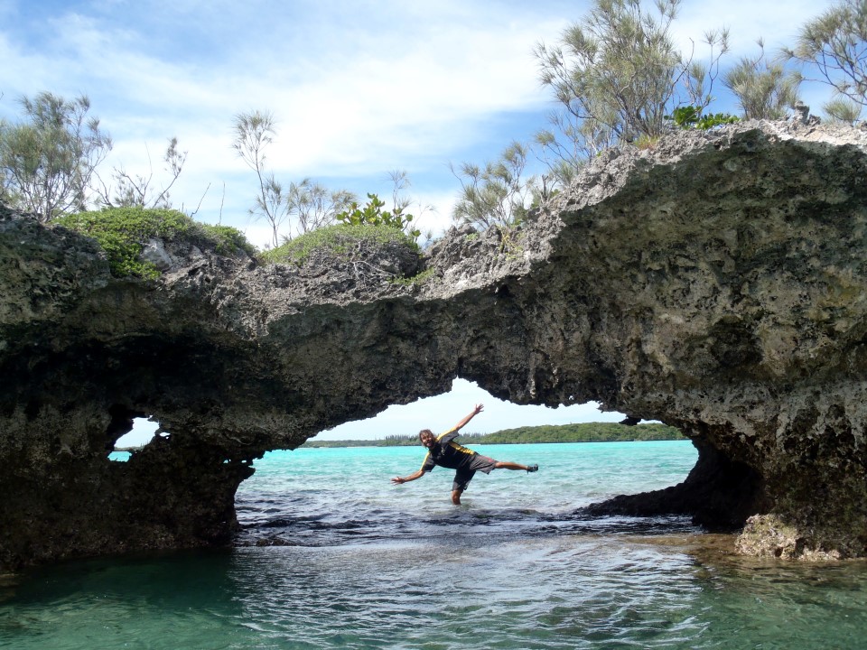 07 May 2013<br>Tiens, qui voila?<br>Île des Pins, Nouvelle-Calédonie.