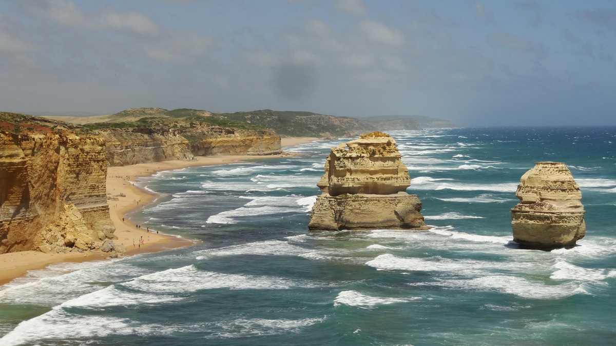 28 Dec 2013<br>L'un des douze.<br>The Twelve Apostles, Great Ocean Road, VIC, Australie.