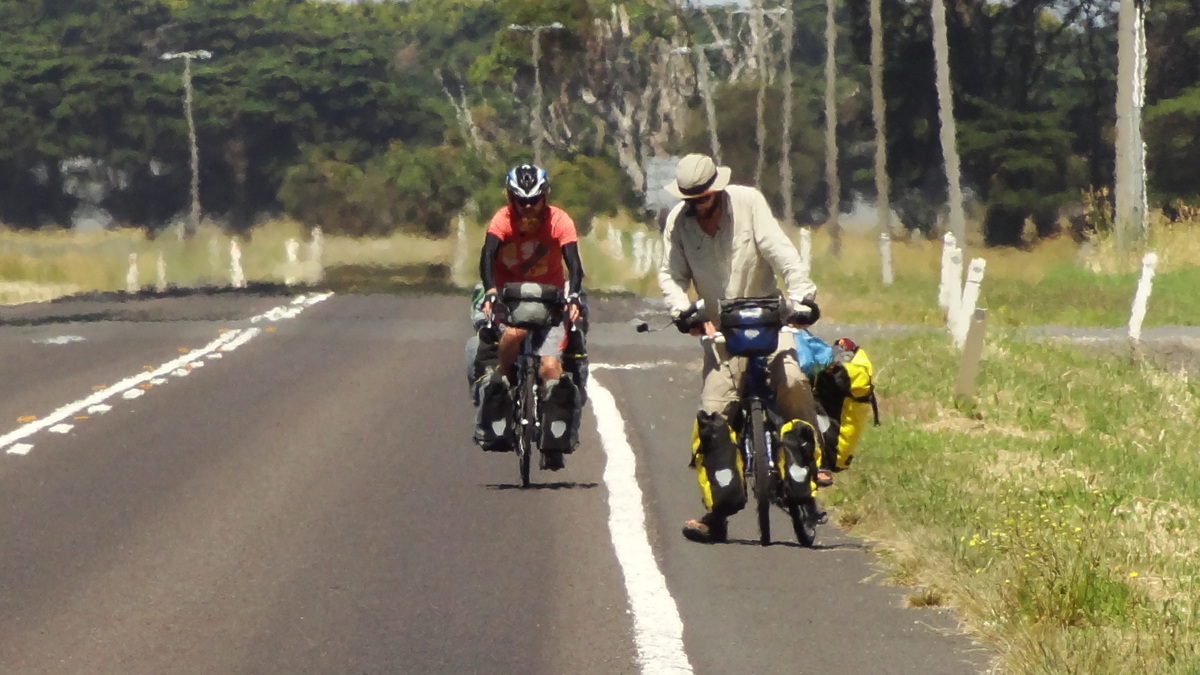 31 Dec 2013<br>Seb et Howard.<br>Great Ocean Road, VIC, Australie.