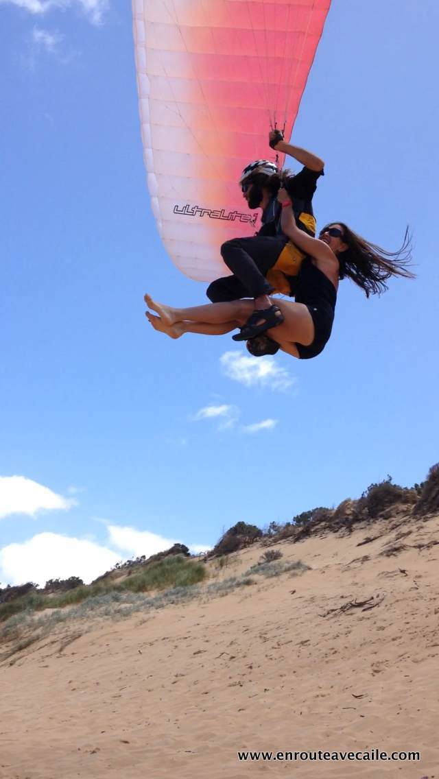 12 Jan 2014<br>Tandem flight on the single Kruyer harness! - Australia, Great Ocean Road