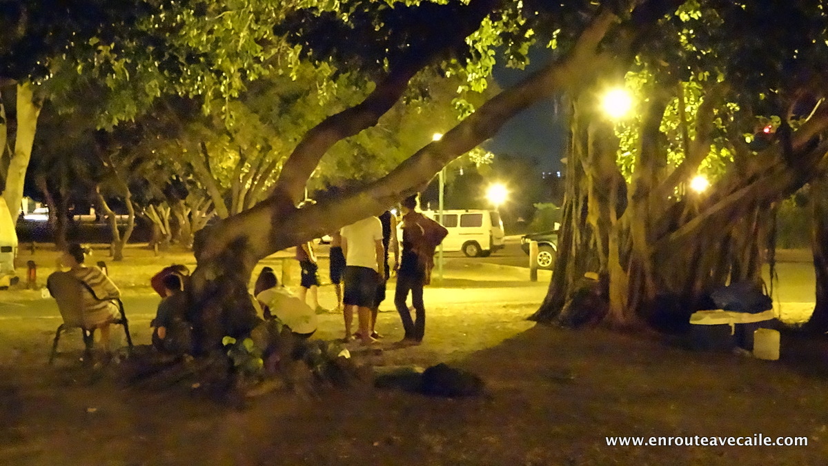 27 Jun 2014<br>Juste après l'accident du van. Un mec était dessous. Bilan: y'a un dieu-arbre pour les ivrognes.<br>Darwin area, NT, Australia.