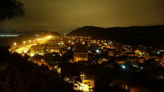 14 Feb 2009<br>View of Niteroi by night. <br> Niteroi, Rio de Janeiro, Brazil