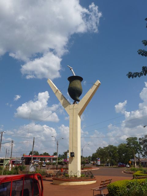 04 Apr 2009<br>Monument to the national drink. The divine Mate! <br> Trinidad, Paraguay