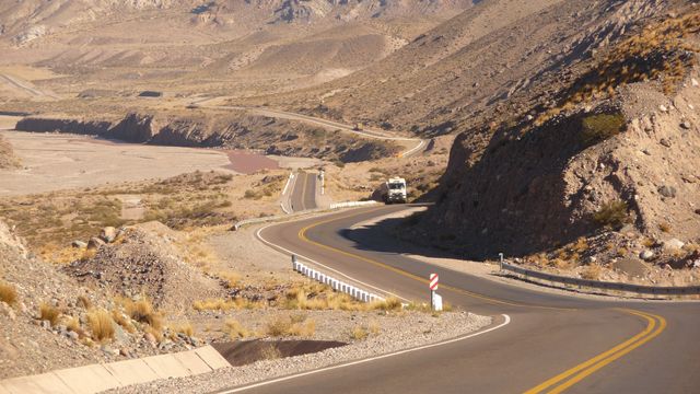 19 May 2009<br>On the road to Polvaderas, Argentina <br>