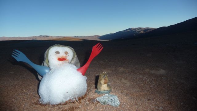 27 Jul 2009<br>What a joke this desert known as the &quot;driest in the world!&quot; A recent storm brought down the snow in the hills. Namely that it rains every four years in the corner. Atacama Desert, Chile