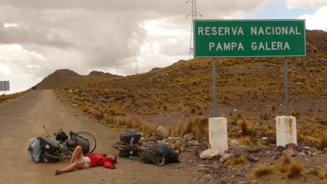 What a pain the pampas! <br> Pampa Galera, Peru