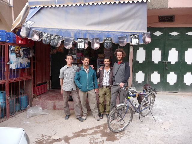 16 Sep 2008<br>Imlil, the starting point for expeditions to the Toubkal, High AtlasUn extract Mansour.Abdullah Id family, Hassan Hassan, my mouth and The Bruiser