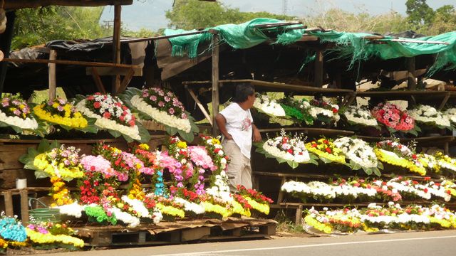 Market fleurs.Cali, Colombia
