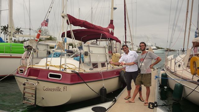 We stop the boat with my friend Franck-Olivier to cross the Panama Canal sailing, an old dream for him, good training for my future job.Marina Shelter Bay, Colon, Panama