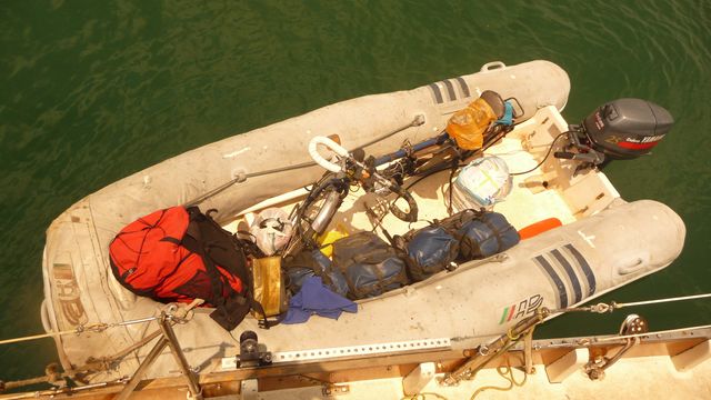 26 Mar 2010<br>MaAprès deux mois au Panama, j&rsquo;embarque avec armes et bagages sur le Jsea pour les Galápagos.Amador, Panama City, Panama
