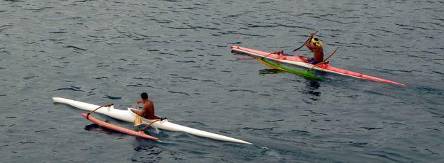 19 Jun 2010<br>These canoes are tapered Va&#39;a, traditional Polynesian sport. Tahiti, French Polynesia